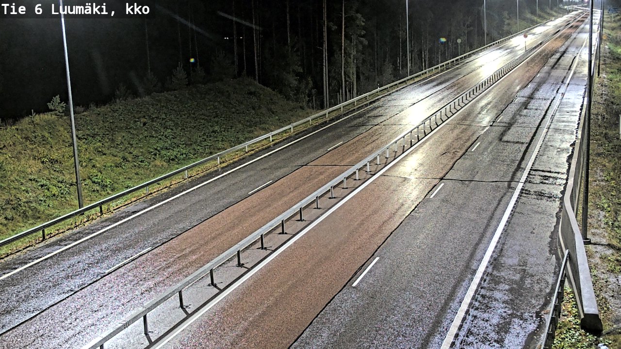 Kelikamerat Kuva Tie 6 Luumäki, kirkko, Luumäki, Etelä-Karjala