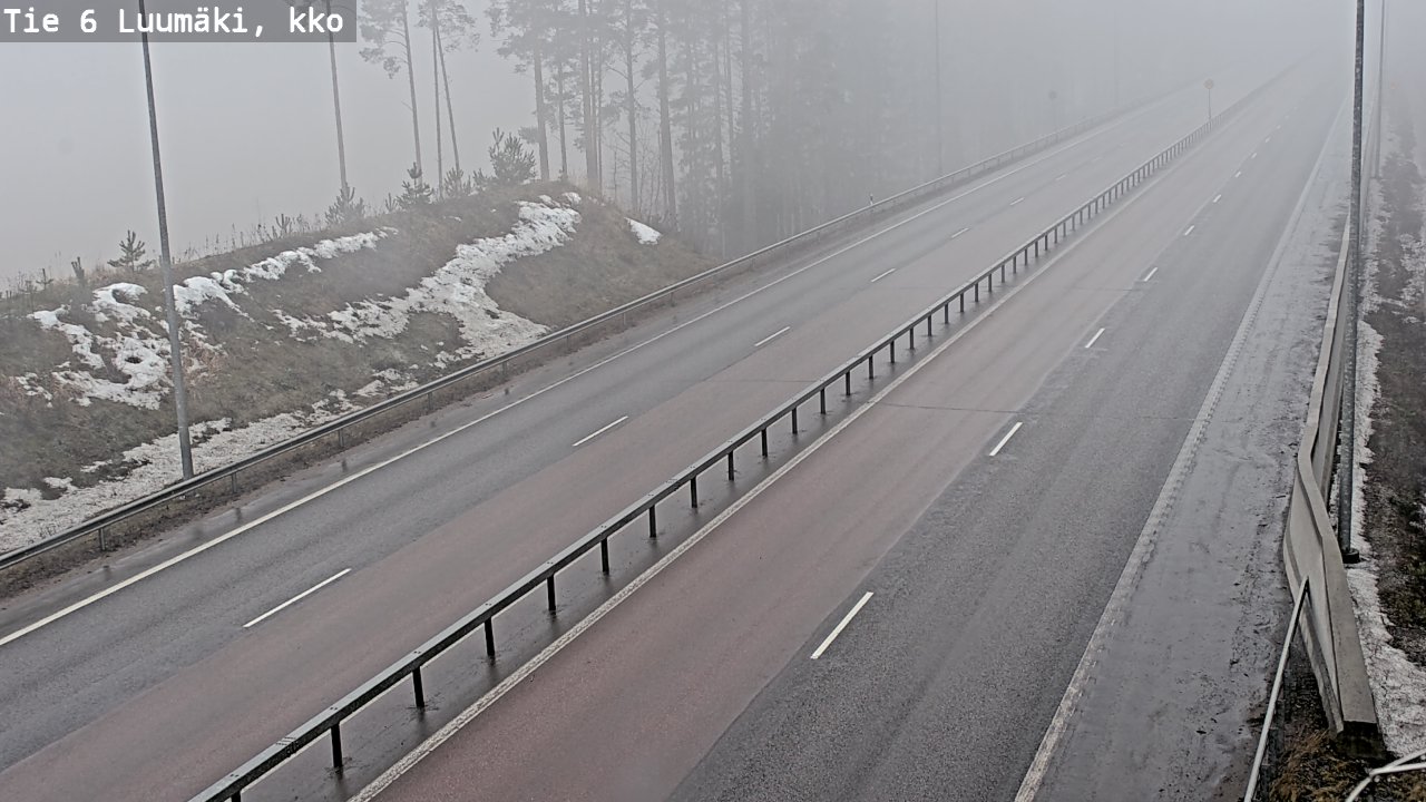 Kelikamerat Kuva Tie 6 Luumäki, kirkko, Luumäki, Etelä-Karjala