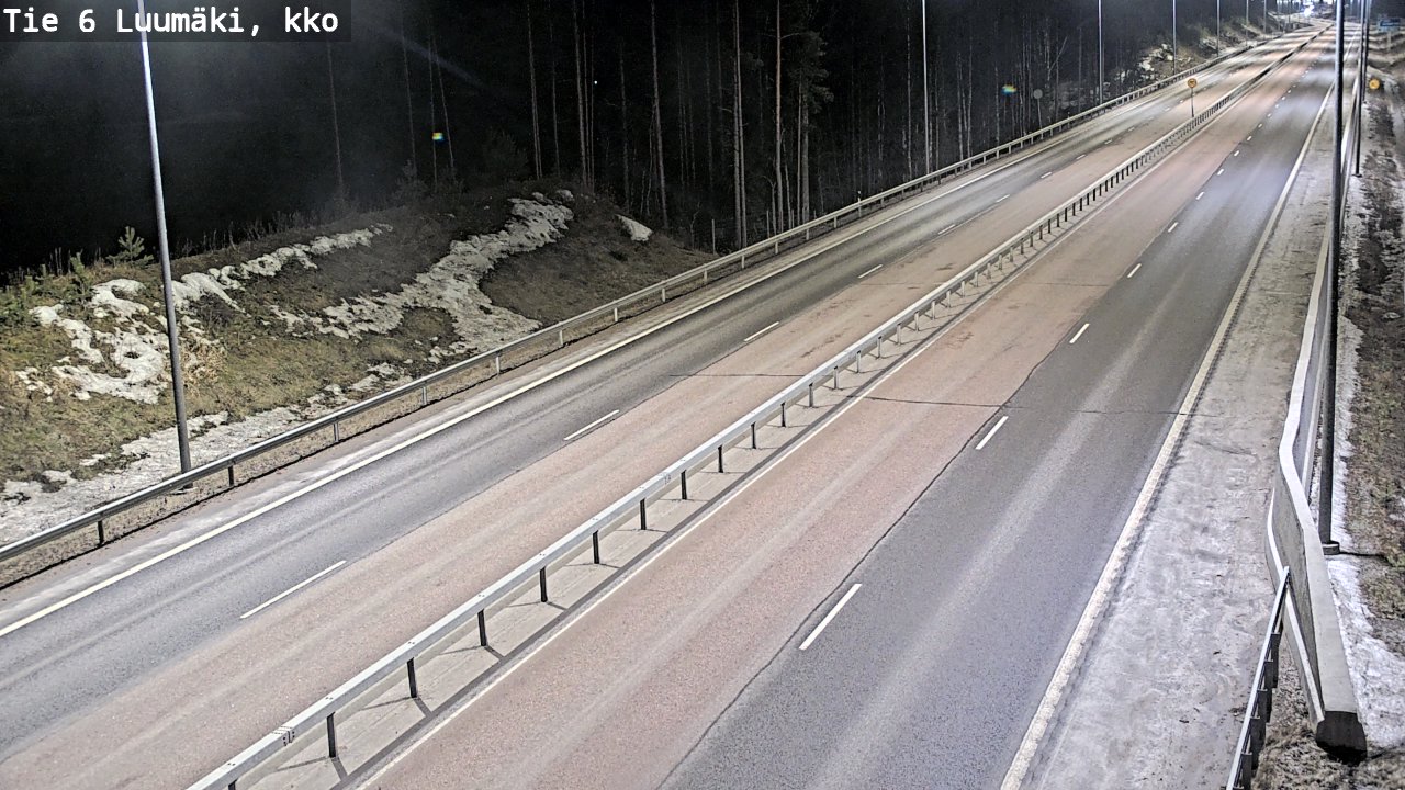 Kelikamerat Kuva Tie 6 Luumäki, kirkko, Luumäki, Etelä-Karjala