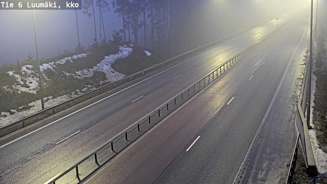 Kelikamerat Kuva Tie 6 Luumäki, kirkko, Luumäki, Etelä-Karjala