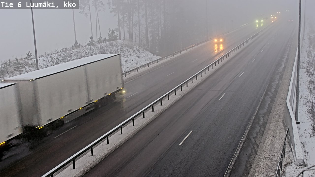 Weather Camera Image Road 6 Luumäki, kirkko, Luumäki, Etelä-Karjala