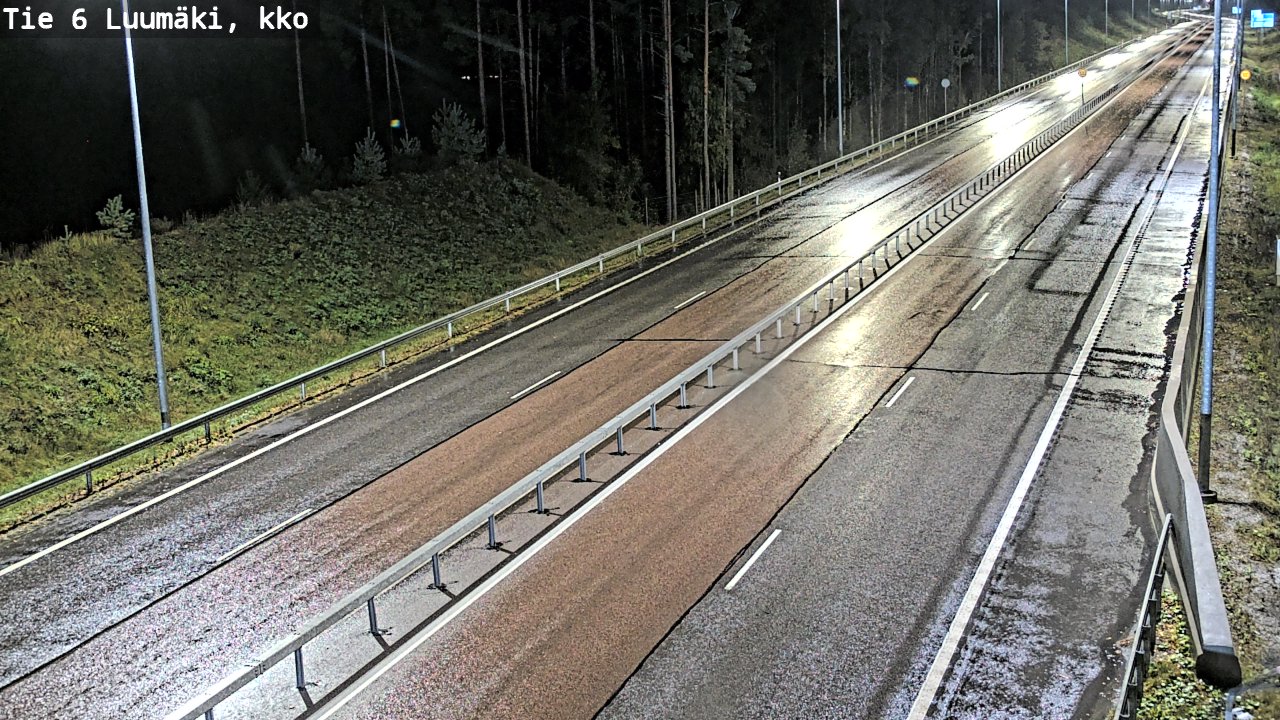 Kelikamerat Kuva Tie 6 Luumäki, kirkko, Luumäki, Etelä-Karjala