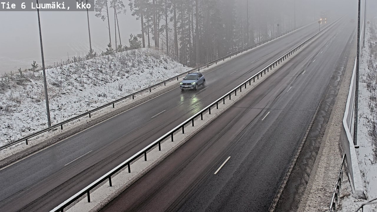 Weather Camera Image Road 6 Luumäki, kirkko, Luumäki, Etelä-Karjala