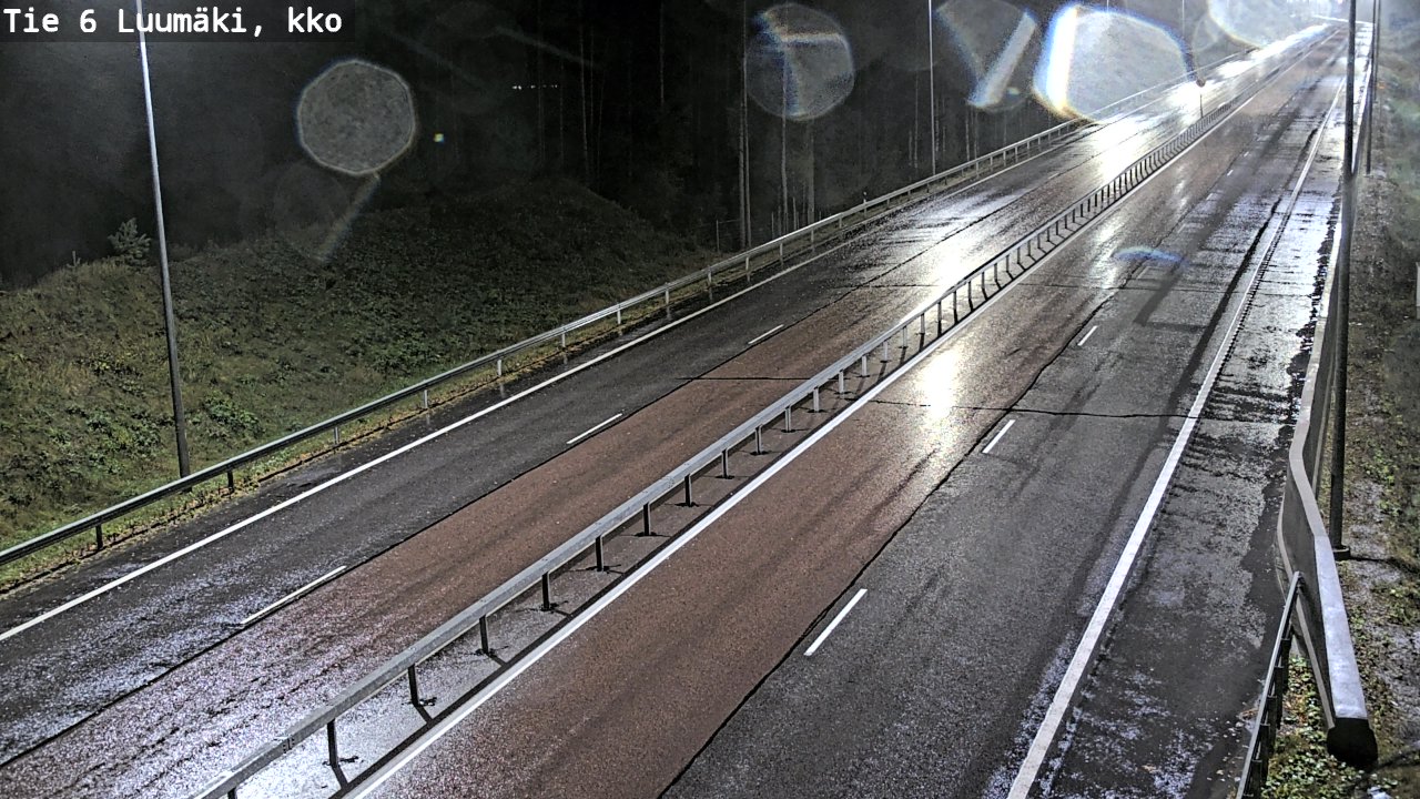 Kelikamerat Kuva Tie 6 Luumäki, kirkko, Luumäki, Etelä-Karjala