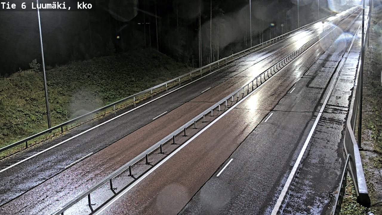 Kelikamerat Kuva Tie 6 Luumäki, kirkko, Luumäki, Etelä-Karjala