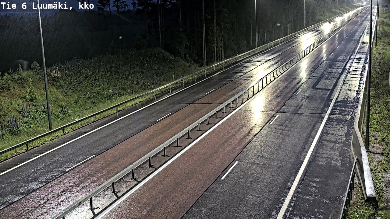 Kelikamerat Kuva Tie 6 Luumäki, kirkko, Luumäki, Etelä-Karjala