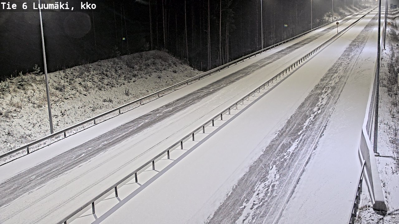 Kelikamerat Kuva Tie 6 Luumäki, kirkko, Luumäki, Etelä-Karjala