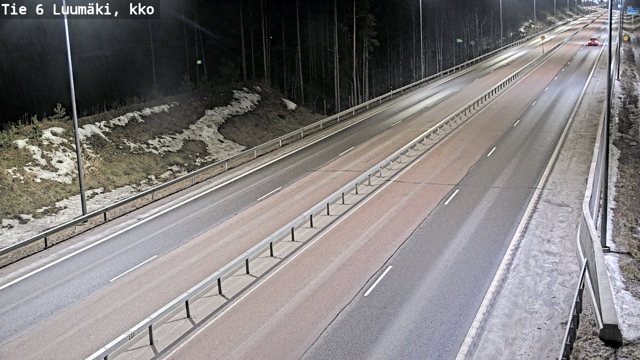 Kelikamerat Kuva Tie 6 Luumäki, kirkko, Luumäki, Etelä-Karjala