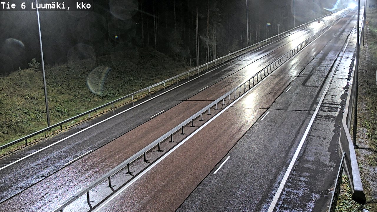 Kelikamerat Kuva Tie 6 Luumäki, kirkko, Luumäki, Etelä-Karjala