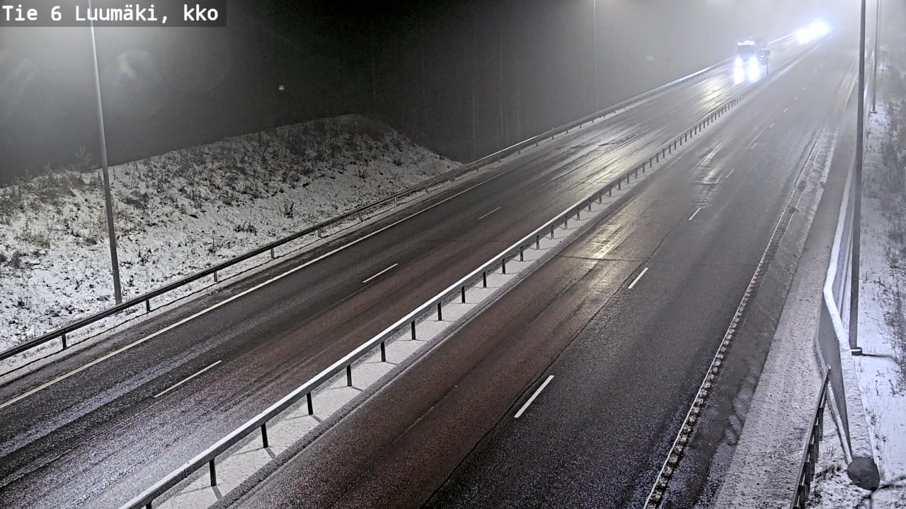 Weather Camera Image Road 6 Luumäki, kirkko, Luumäki, Etelä-Karjala