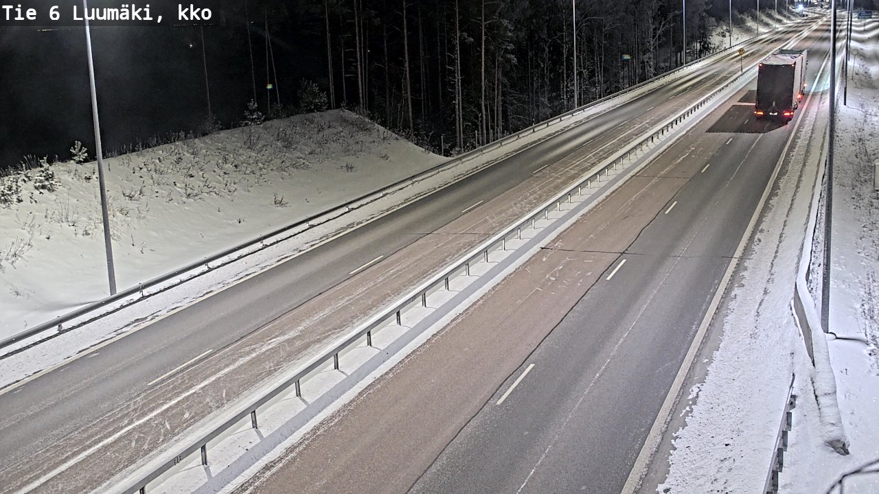 Kelikamerat Kuva Tie 6 Luumäki, kirkko, Luumäki, Etelä-Karjala