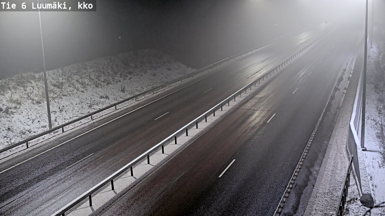 Weather Camera Image Road 6 Luumäki, kirkko, Luumäki, Etelä-Karjala