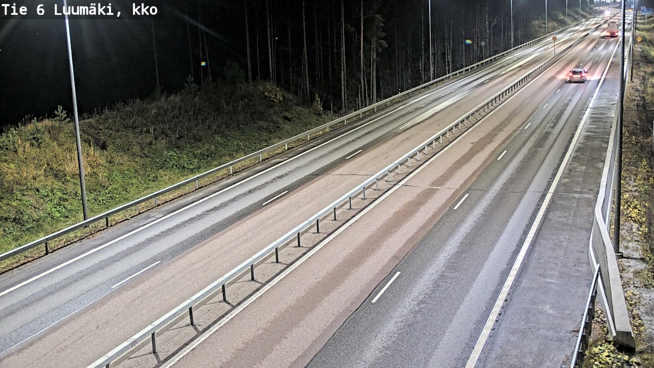 Kelikamerat Kuva Tie 6 Luumäki, kirkko, Luumäki, Etelä-Karjala