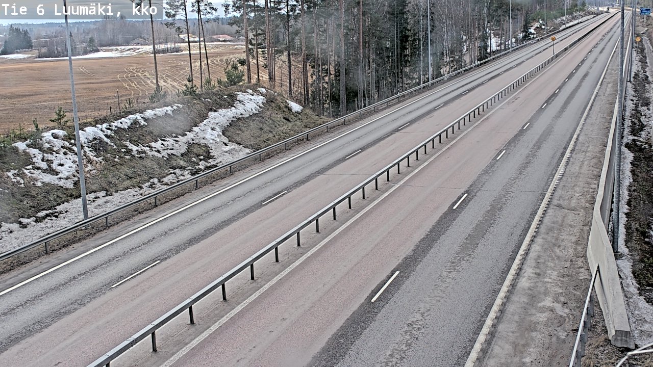 Kelikamerat Kuva Tie 6 Luumäki, kirkko, Luumäki, Etelä-Karjala