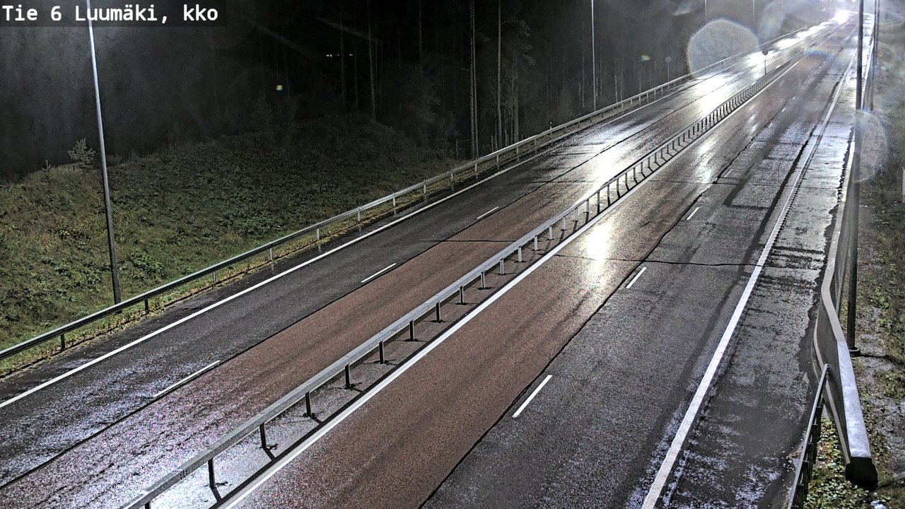 Kelikamerat Kuva Tie 6 Luumäki, kirkko, Luumäki, Etelä-Karjala