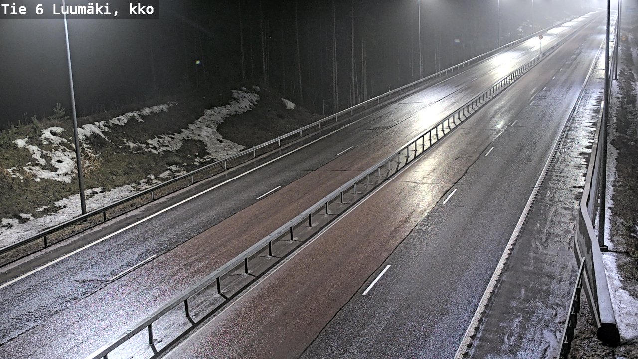 Kelikamerat Kuva Tie 6 Luumäki, kirkko, Luumäki, Etelä-Karjala