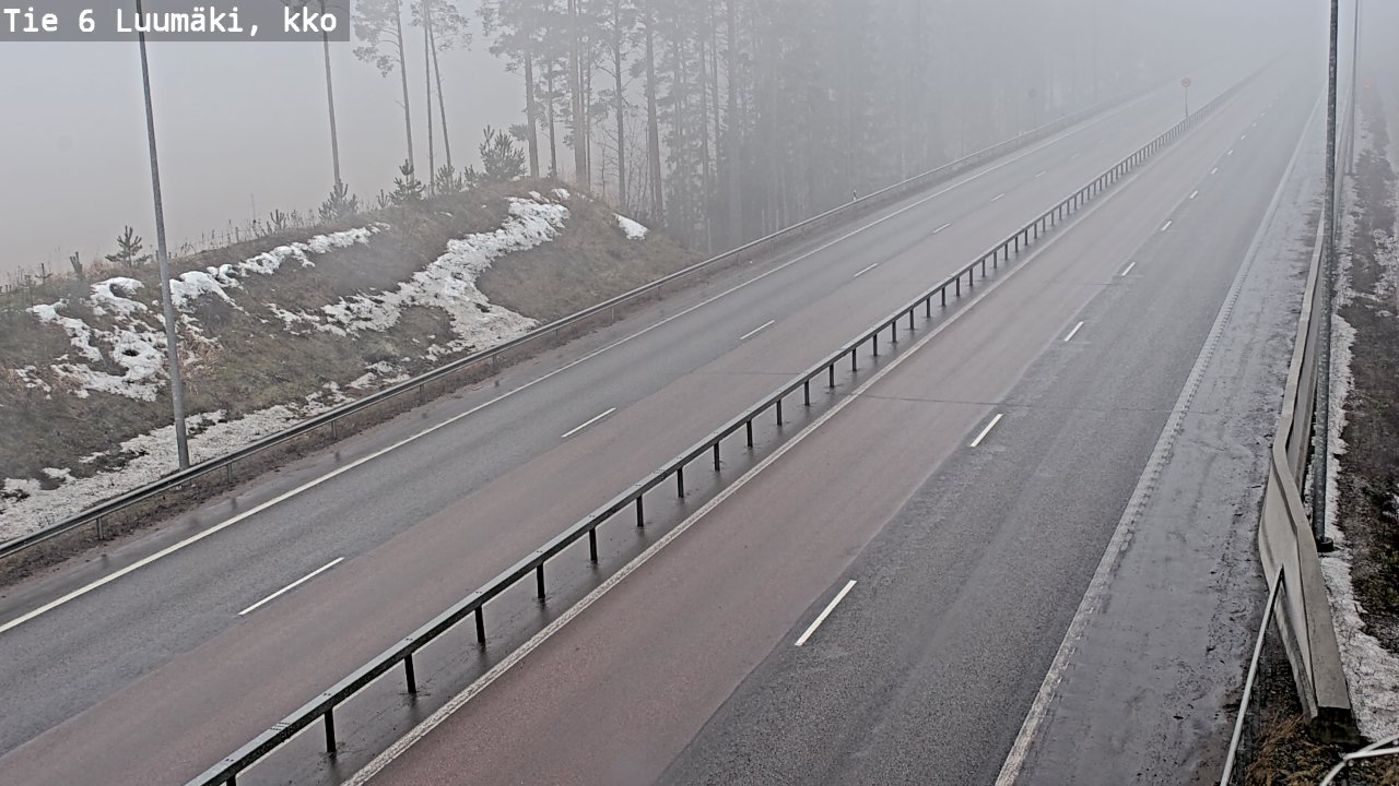 Kelikamerat Kuva Tie 6 Luumäki, kirkko, Luumäki, Etelä-Karjala