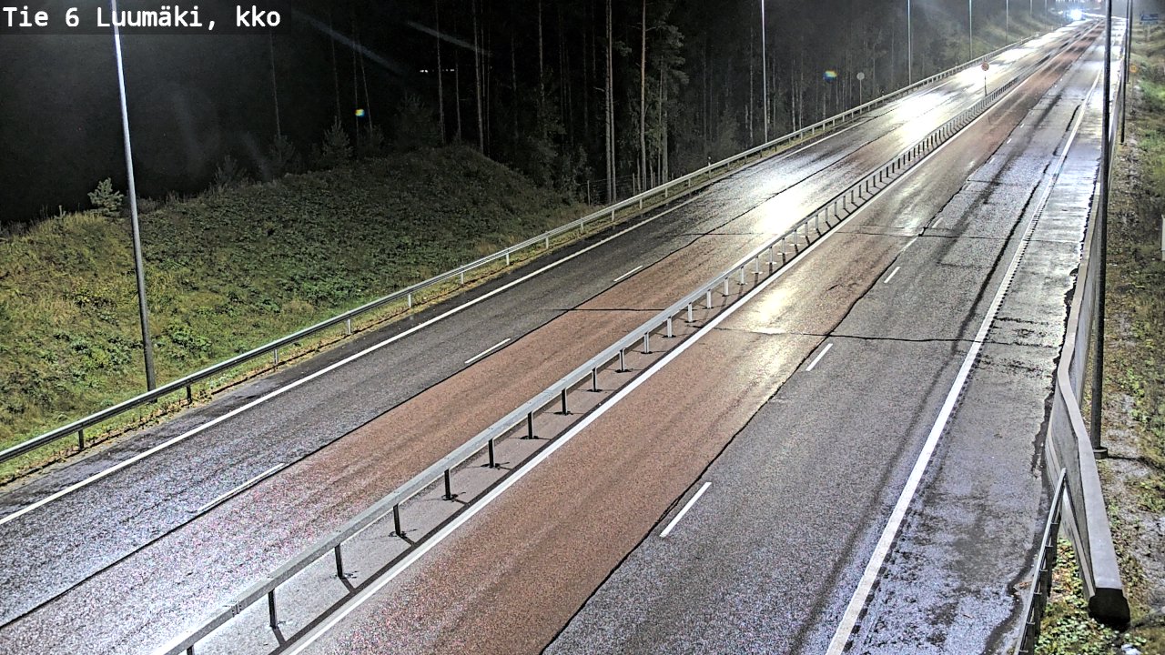 Kelikamerat Kuva Tie 6 Luumäki, kirkko, Luumäki, Etelä-Karjala