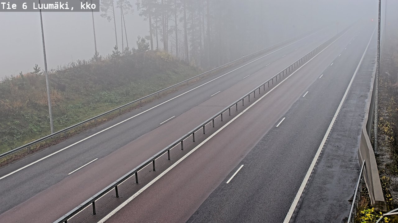 Kelikamerat Kuva Tie 6 Luumäki, kirkko, Luumäki, Etelä-Karjala