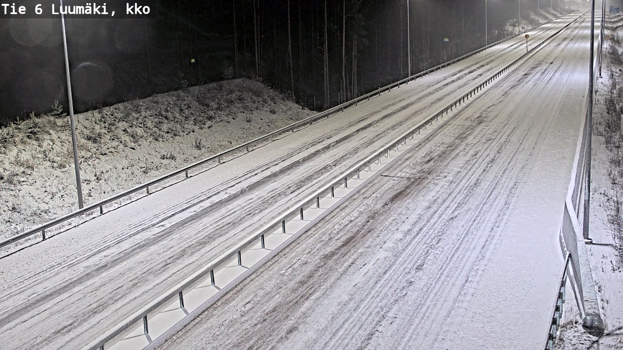 Kelikamerat Kuva Tie 6 Luumäki, kirkko, Luumäki, Etelä-Karjala