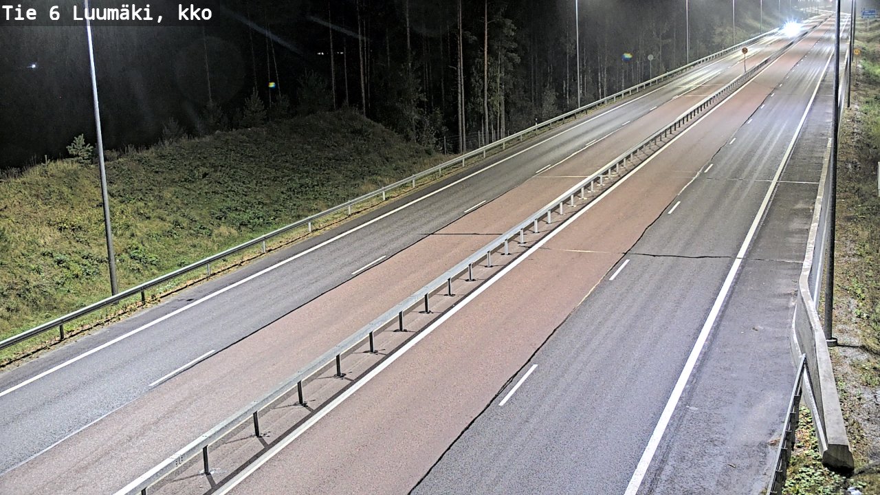 Kelikamerat Kuva Tie 6 Luumäki, kirkko, Luumäki, Etelä-Karjala