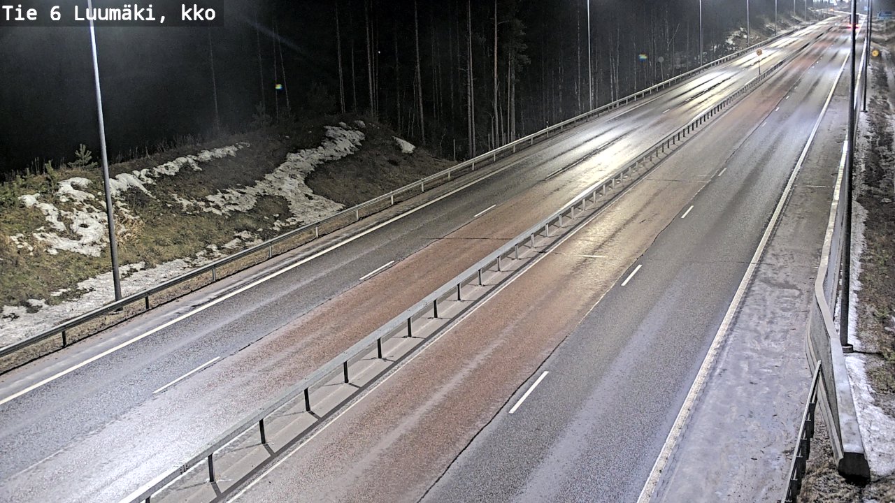 Kelikamerat Kuva Tie 6 Luumäki, kirkko, Luumäki, Etelä-Karjala