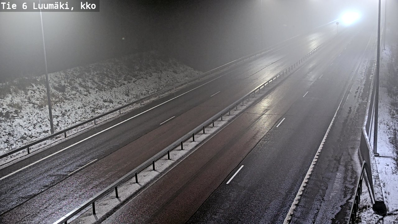 Weather Camera Image Road 6 Luumäki, kirkko, Luumäki, Etelä-Karjala