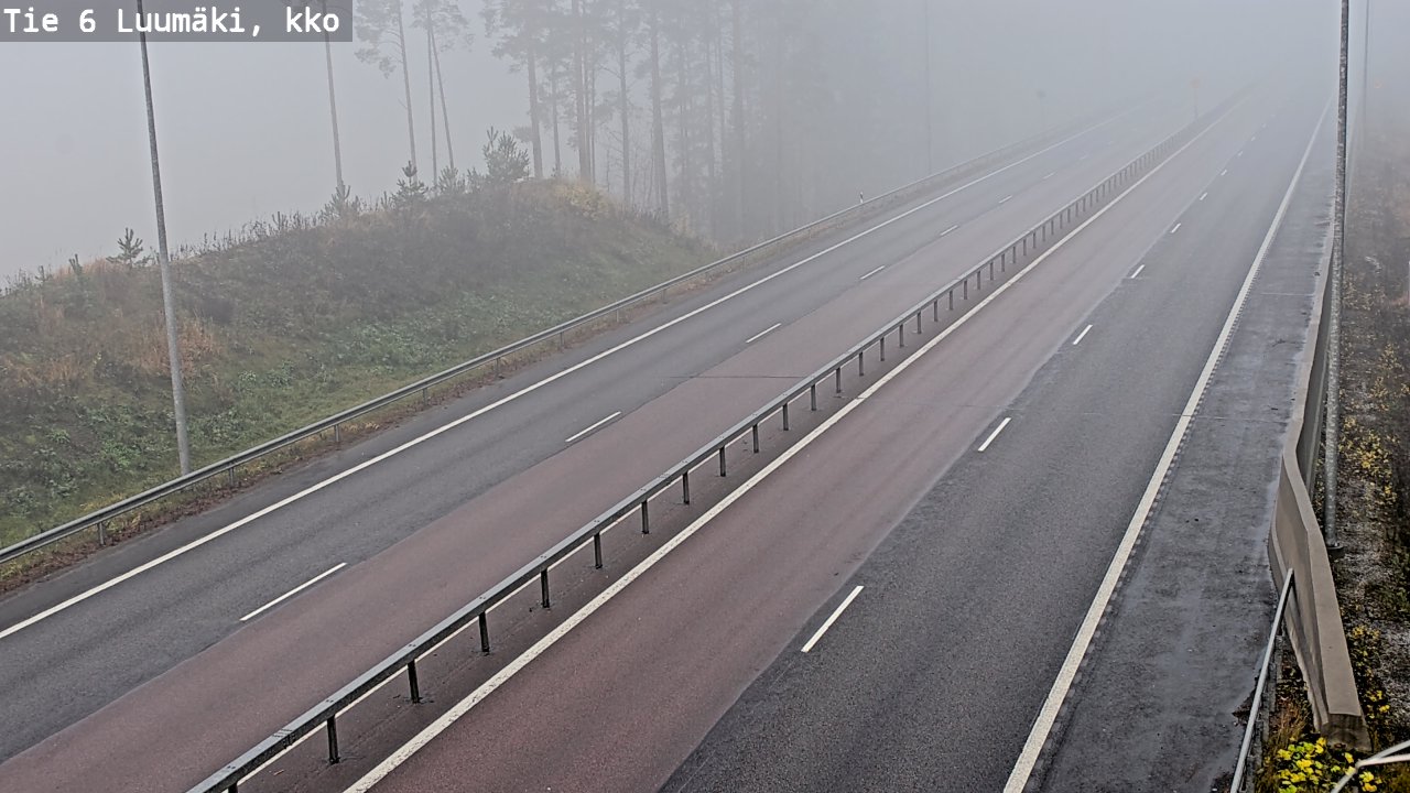 Kelikamerat Kuva Tie 6 Luumäki, kirkko, Luumäki, Etelä-Karjala