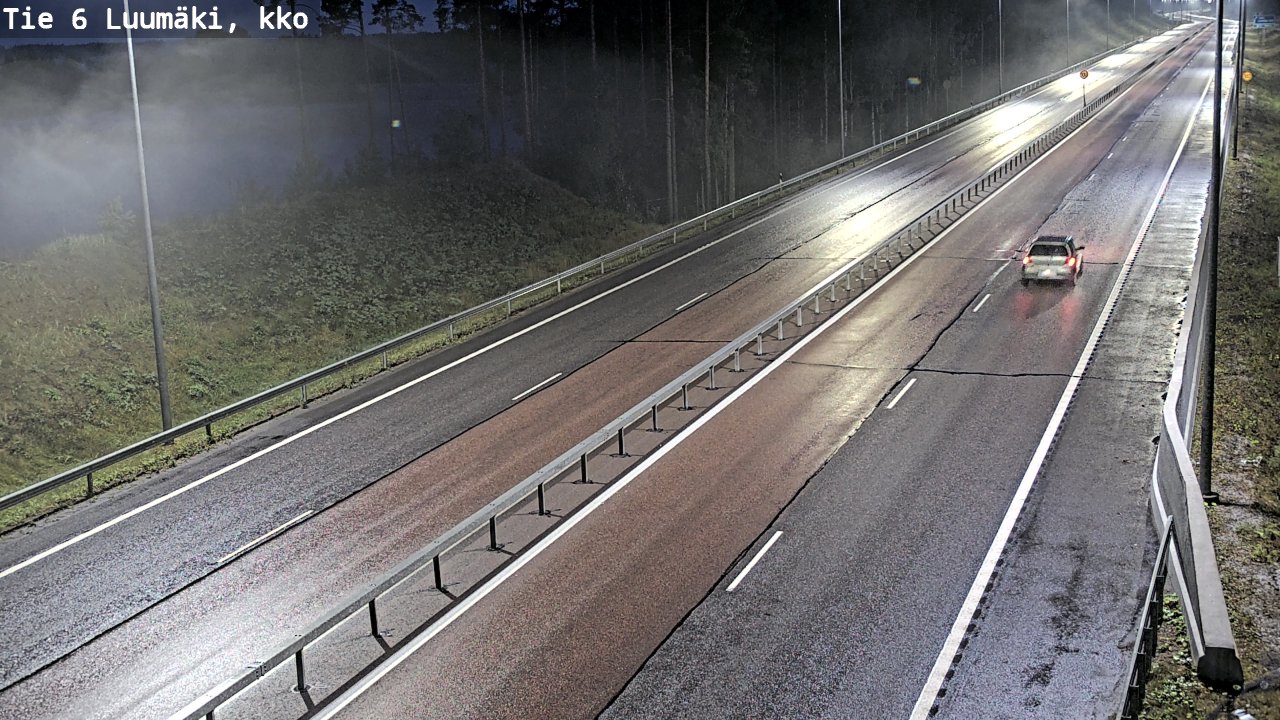Kelikamerat Kuva Tie 6 Luumäki, kirkko, Luumäki, Etelä-Karjala
