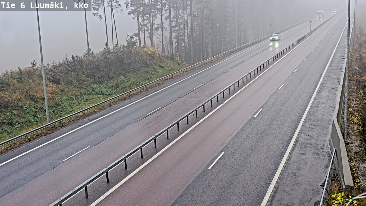 Kelikamerat Kuva Tie 6 Luumäki, kirkko, Luumäki, Etelä-Karjala