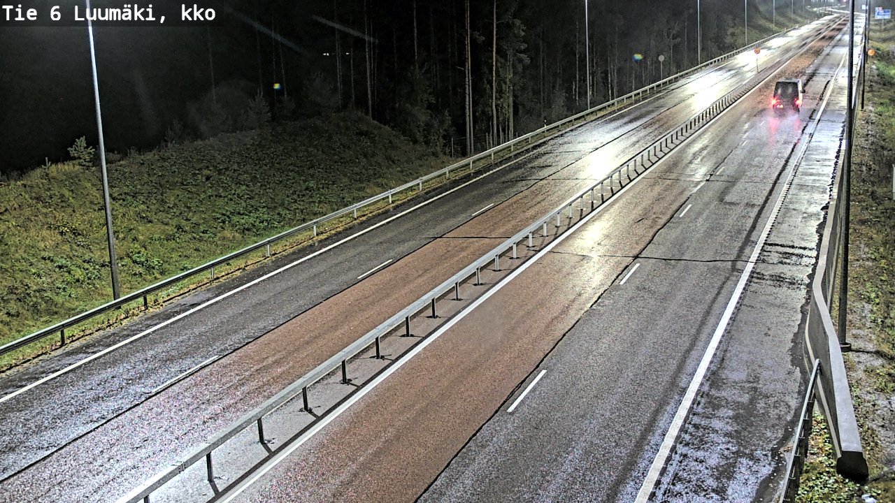 Kelikamerat Kuva Tie 6 Luumäki, kirkko, Luumäki, Etelä-Karjala