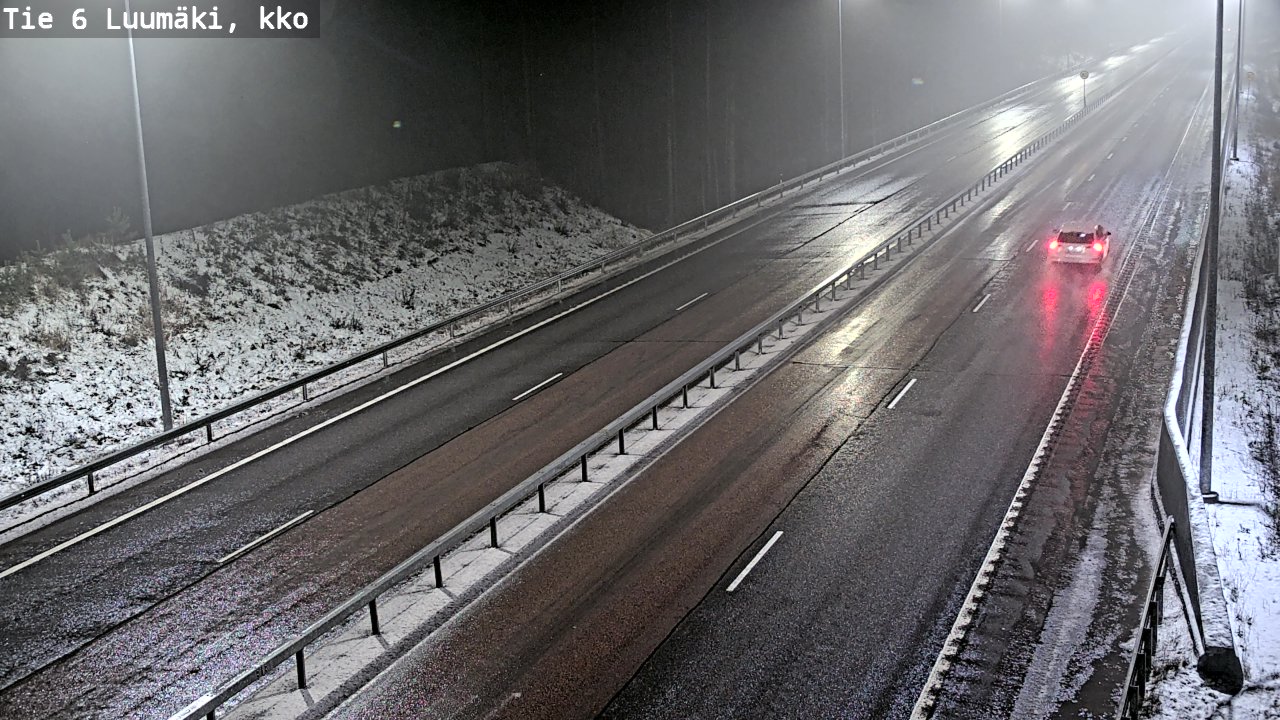 Weather Camera Image Road 6 Luumäki, kirkko, Luumäki, Etelä-Karjala