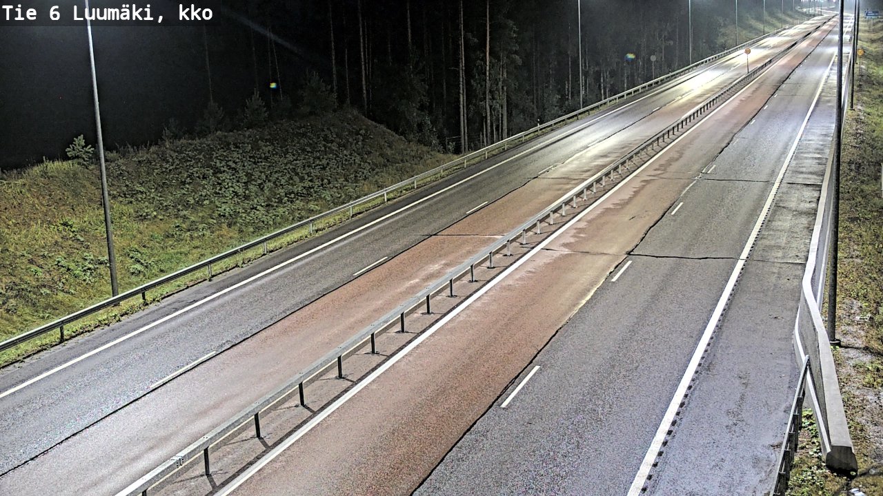 Kelikamerat Kuva Tie 6 Luumäki, kirkko, Luumäki, Etelä-Karjala