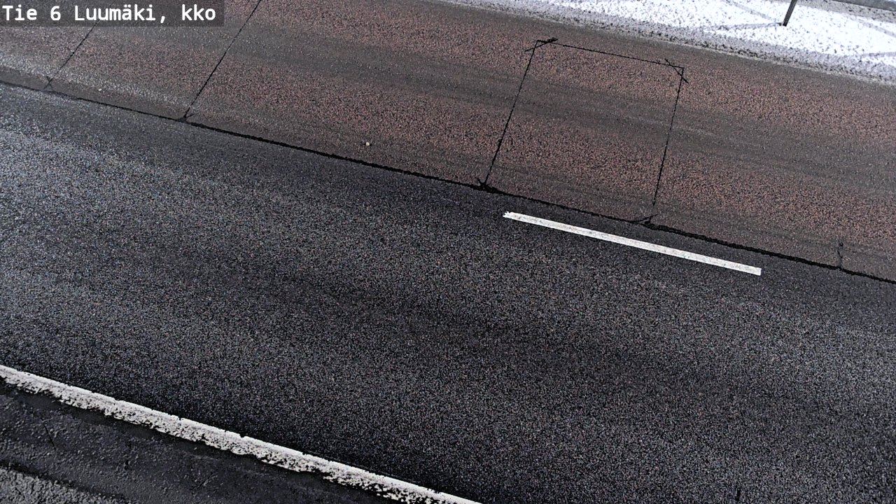 Weather Camera Image Road 6 Luumäki, kirkko, Luumäki, Etelä-Karjala