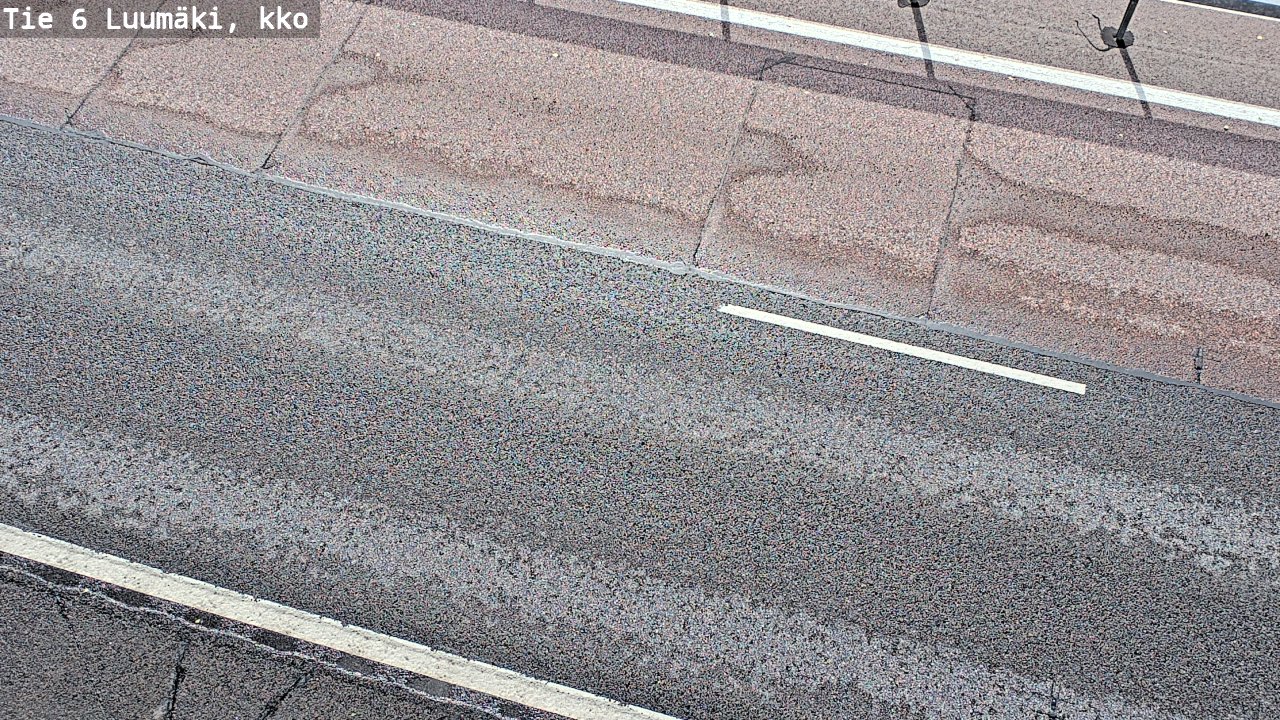 Weather Camera Image Road 6 Luumäki, kirkko, Luumäki, Etelä-Karjala