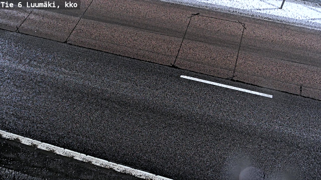 Weather Camera Image Road 6 Luumäki, kirkko, Luumäki, Etelä-Karjala