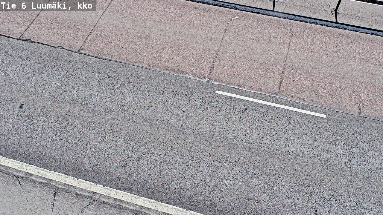 Weather Camera Image Road 6 Luumäki, kirkko, Luumäki, Etelä-Karjala