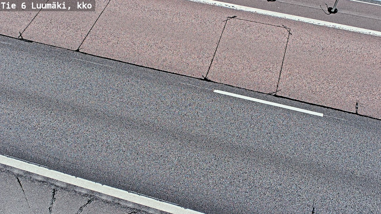 Weather Camera Image Road 6 Luumäki, kirkko, Luumäki, Etelä-Karjala