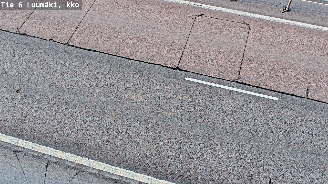 Kelikamerat Kuva Tie 6 Luumäki, kirkko, Luumäki, Etelä-Karjala