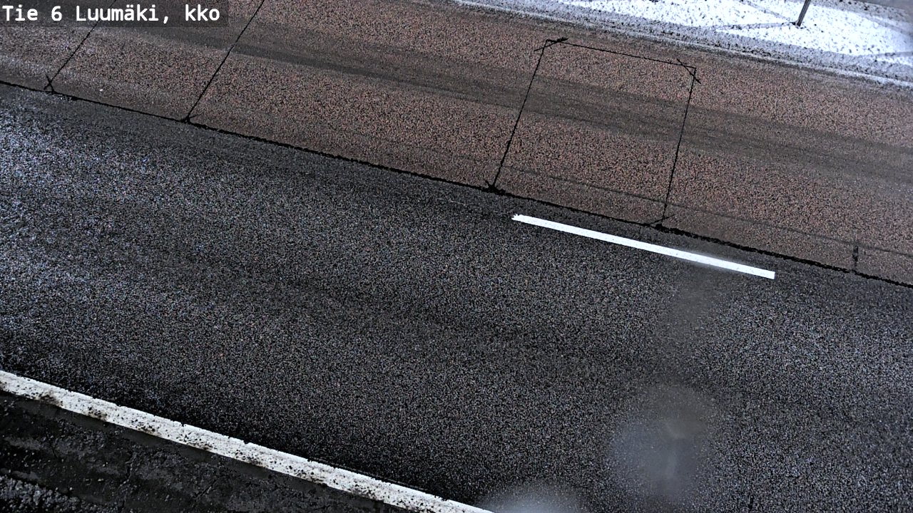 Weather Camera Image Road 6 Luumäki, kirkko, Luumäki, Etelä-Karjala