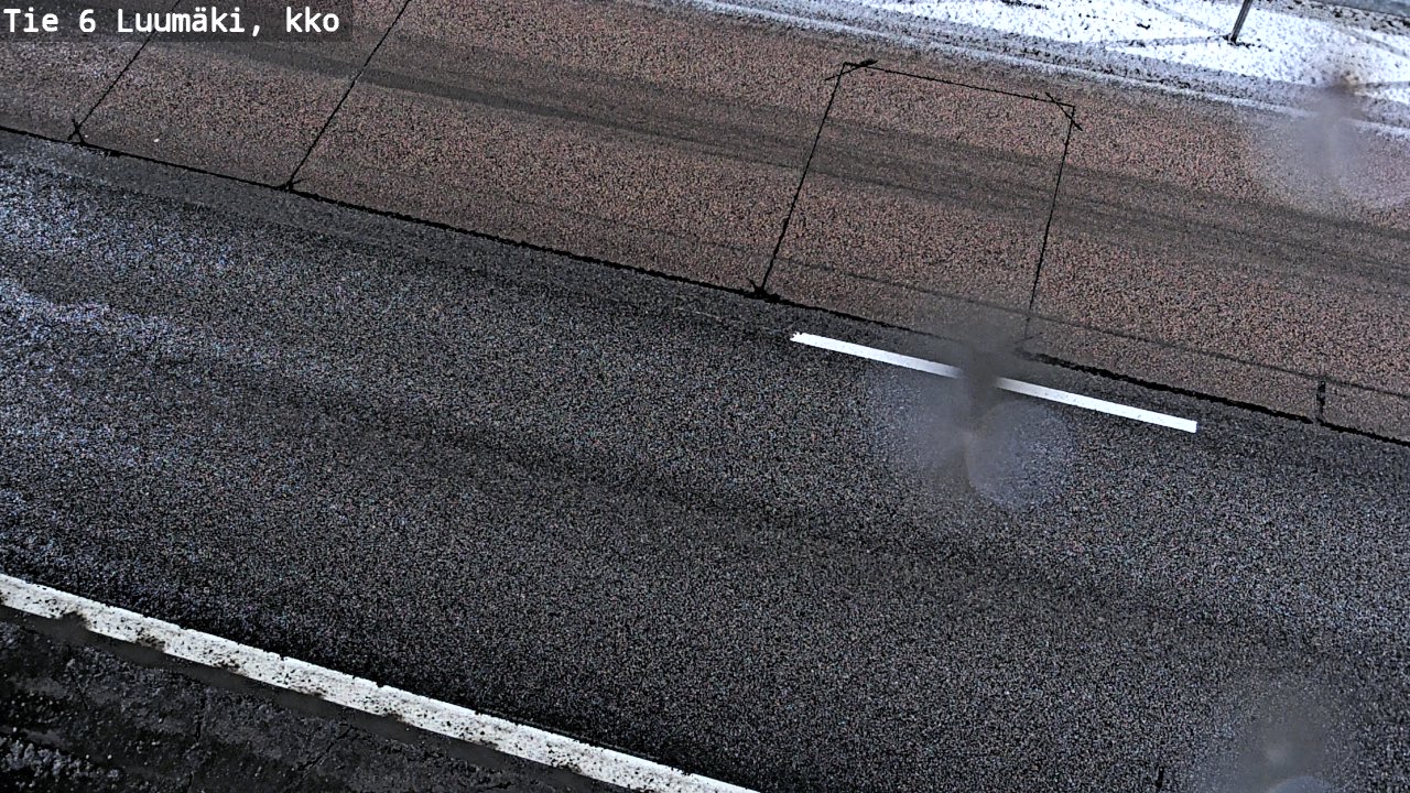 Weather Camera Image Road 6 Luumäki, kirkko, Luumäki, Etelä-Karjala
