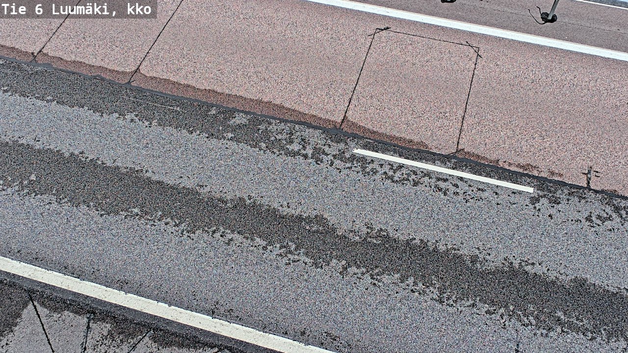 Weather Camera Image Road 6 Luumäki, kirkko, Luumäki, Etelä-Karjala