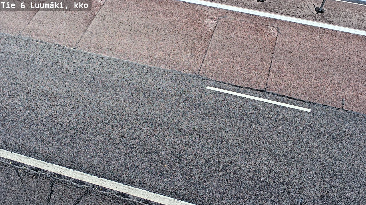 Weather Camera Image Road 6 Luumäki, kirkko, Luumäki, Etelä-Karjala