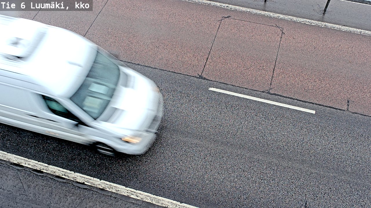 Kelikamerat Kuva Tie 6 Luumäki, kirkko, Luumäki, Etelä-Karjala