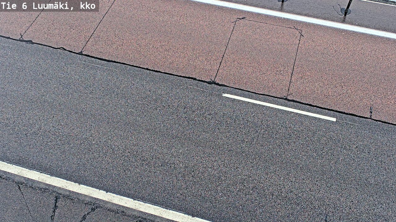 Weather Camera Image Road 6 Luumäki, kirkko, Luumäki, Etelä-Karjala