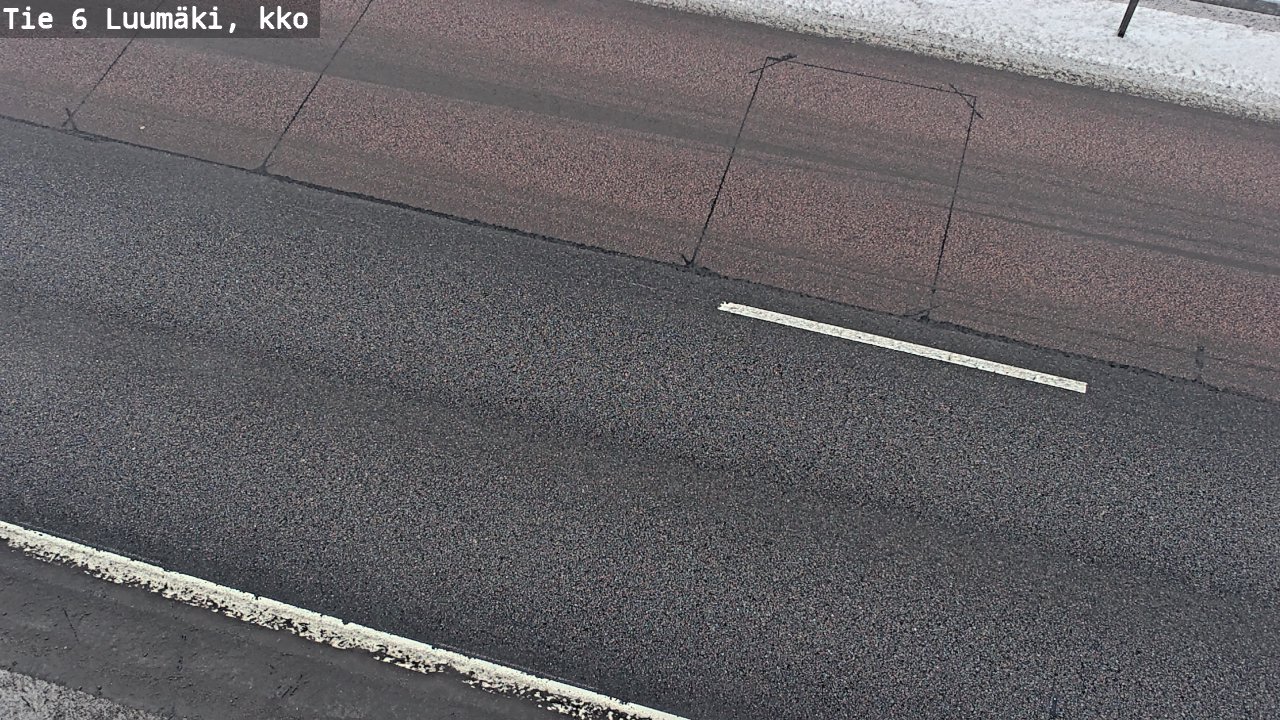 Weather Camera Image Road 6 Luumäki, kirkko, Luumäki, Etelä-Karjala