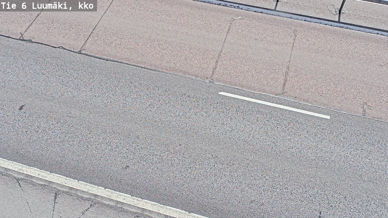 Weather Camera Image Road 6 Luumäki, kirkko, Luumäki, Etelä-Karjala