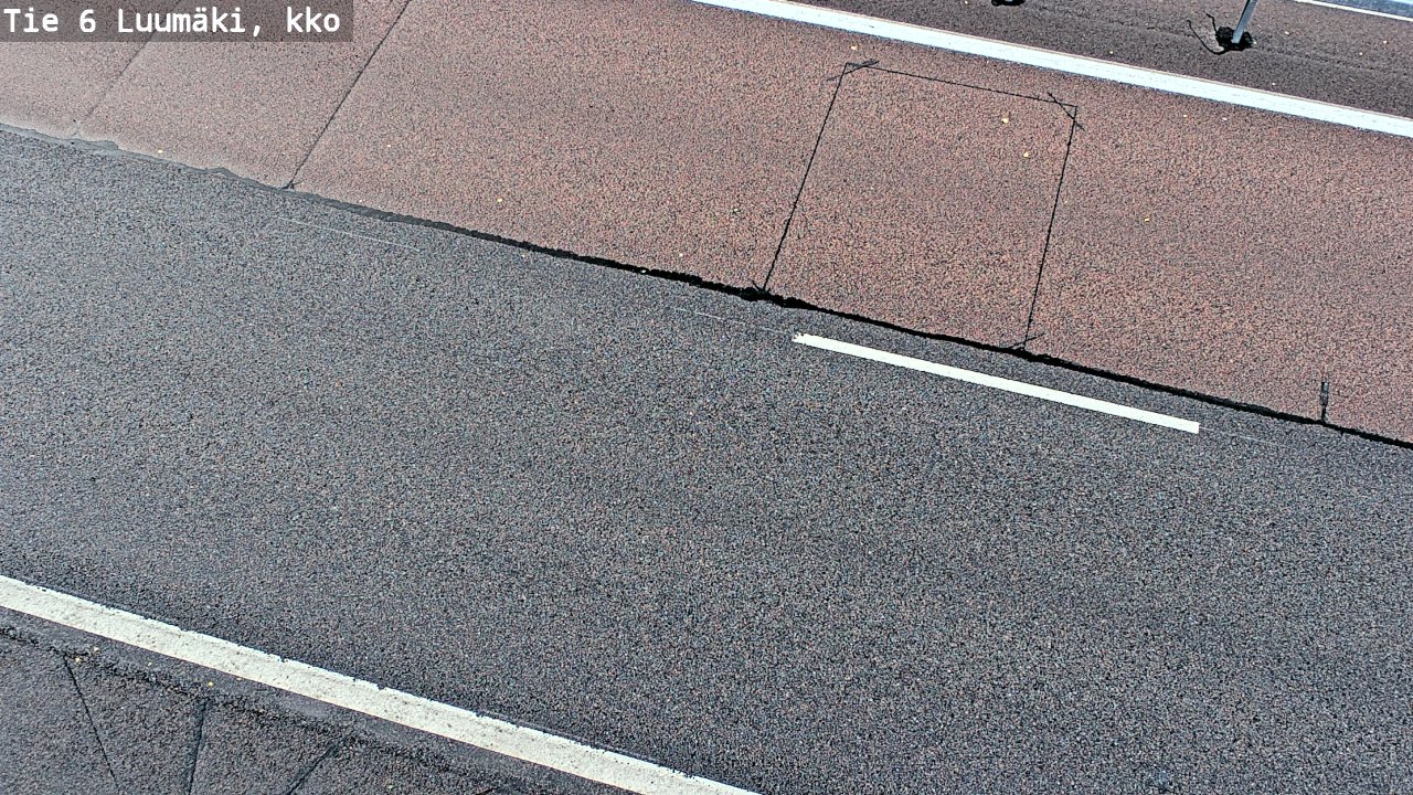 Weather Camera Image Road 6 Luumäki, kirkko, Luumäki, Etelä-Karjala