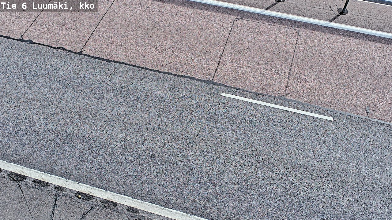 Weather Camera Image Road 6 Luumäki, kirkko, Luumäki, Etelä-Karjala