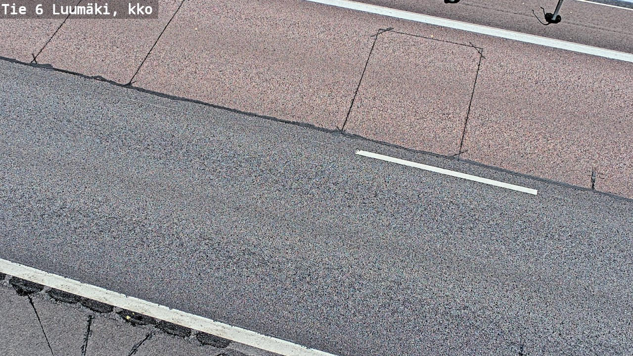 Weather Camera Image Road 6 Luumäki, kirkko, Luumäki, Etelä-Karjala
